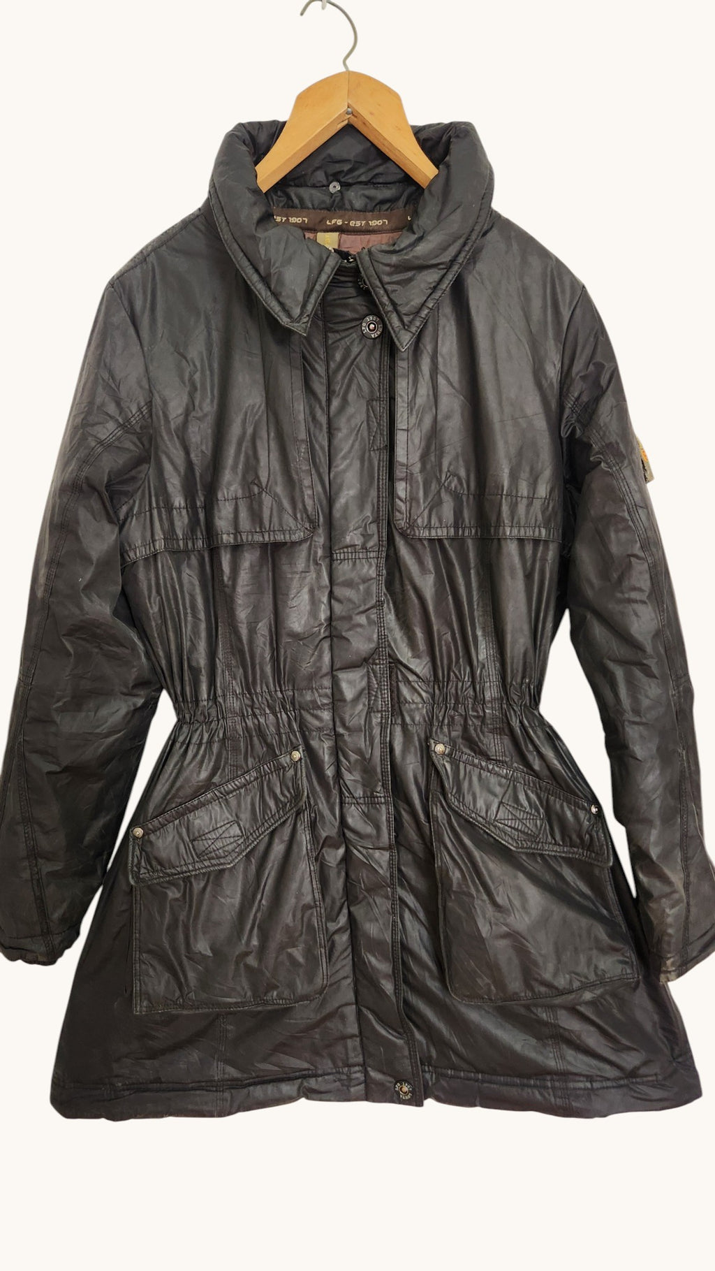 Women's Luhta Arctic Circle Parka – Black – EU 38/40