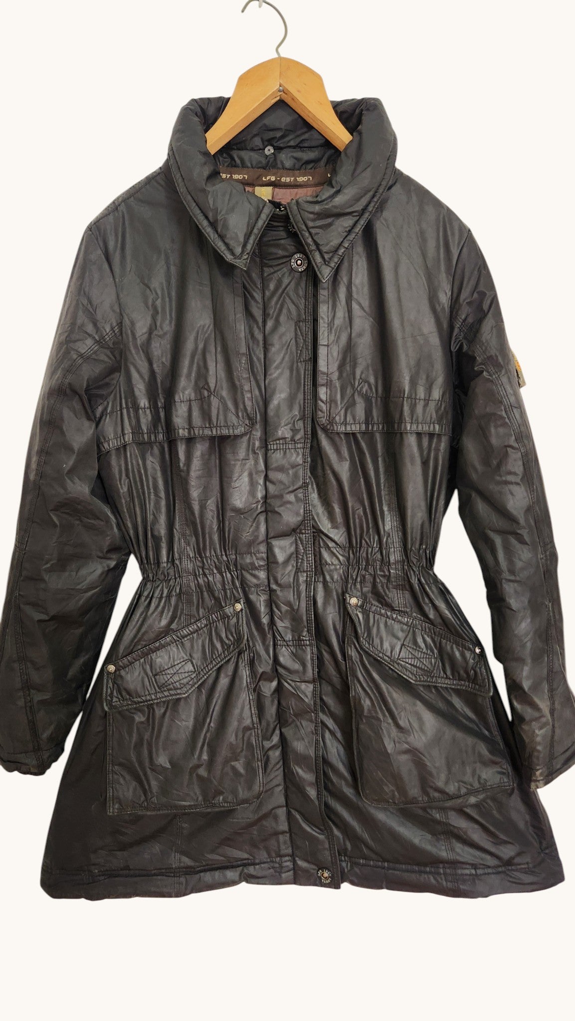 Women's Luhta Arctic Circle Parka – Black – EU 38/40