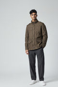 Men's s.Oliver Military Field Jacket – Khaki – Size M