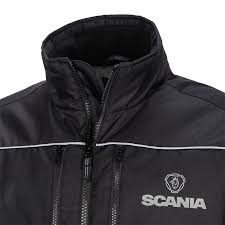 Scania Softshell Bomber Jacket – Black – Size XL